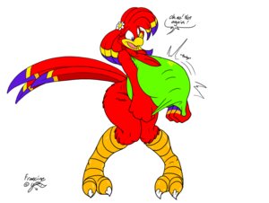 Rating: Questionable Score: 0 Tags: anthro ara_(genus) avian bad_metadata badgerben beak big_breasts bird bottomless breasts cleavage clothed clothing copyright_symbol e621 feathers female francine_(badgerben) huge_breasts macaw missing_sample neotropical_parrot non-mammal_breasts parrot red_body red_feathers scarlet_macaw shirt solo symbol text topwear true_parrot wide_hips User: bunchy7s