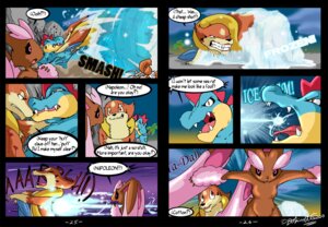 Rating: Safe Score: 0 Tags: ambiguous_gender anthro aquatic arthropod attack blood bodily_fluids breasts clenched_teeth comic cotton_(random_doom) crocodilian crustacean e621 english_text featureless_breasts female feraligatr floatzel generation_1_pokemon generation_2_pokemon generation_4_pokemon ice krabby lagomorph lopunny male mammal mustelid napoleon_(random_doom) nintendo open_mouth pokemon pokemon_(species) random_doom reptile scalie shiny_pokemon sweat tamarinfrog teeth text tongue User: bunchy7s