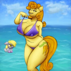 Rating: Questionable Score: 0 Tags: 1:1 2014 anthro anthrofied big_breasts bikini breasts carrot_top_(mlp) cleavage clothed clothing cloud curvy_figure cutie_mark derp_eyes derpy_hooves_(mlp) digital_media_(artwork) duo e621 earth_pony equid equine feathered_wings feathers female friendship_is_magic grey_body grey_feathers hair hasbro hi_res horse huge_breasts kevinsano mammal muh-arts my_little_pony mythological_creature mythological_equine mythology navel nipples outside pegasus pony sky standing swimwear thick_thighs two-piece_swimsuit under_boob voluptuous water wings User: bunchy7s