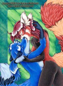 Rating: Questionable Score: 0 Tags: 2003 ailurid antarctica_(kacey) anthro blue_body blue_fur breasts butt candi_(kacey) canid canine casual_nudity dipstick_tail duo e621 eyes_closed female female/female fox french_kissing fur hug interspecies kacey kissing mammal markings nude red_panda side_boob simple_background tail tail_markings User: bunchy7s