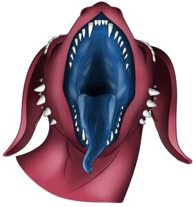 Rating: Questionable Score: 0 Tags: ambiguous_form ambiguous_gender blue_tongue bodily_fluids conditional_dnp dragon drooling e621 fangs imminent_vore innards liz_art lucy_the_dragon mouth_shot mythological_creature mythological_scalie mythology open_mouth palate red_body red_skin saliva scalie sharp_teeth solo teeth throat tongue User: bunchy7s