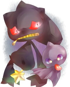 Rating: Safe Score: 0 Tags: 23kero 4:5 ambiguous_gender banette body_zipper duo e621 generation_3_pokemon ghost glowing glowing_eyes humanoid nintendo pokemon pokemon_(species) red_eyes shuppet simple_background spirit tongue tongue_out undead white_background zipper zipper_mouth User: bunchy7s