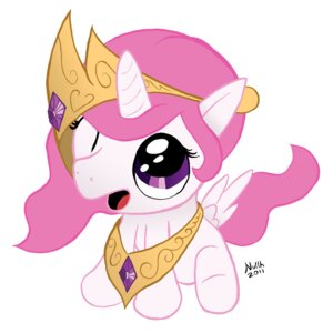 Rating: Safe Score: 0 Tags: 1:1 2011 aged_down big_eyes crown e621 equid equine feathered_wings feathers female feral friendship_is_magic hair hasbro headgear horn mammal my_little_pony mythological_creature mythological_equine mythology neonate nullh one_eye_closed pink_hair princess princess_celestia_(mlp) royalty simple_background solo tail white_background white_body white_feathers winged_unicorn wings young young_female young_feral User: bunchy7s