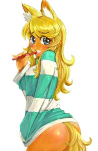 Rating: Questionable Score: 0 Tags: alternative_fashion animal_humanoid blonde_hair blue_eyes blush bottomless brush butt canid canid_humanoid canine canine_humanoid canis clothed clothing dark_body dark_skin dog_humanoid dog_tail domestic_dog e621 female ganguro_(fashion) gyaru hair human_and_animal_ears humanoid ikara j-fashion liru_(magical_pokaan) magical_pokaan mammal mammal_humanoid multi_ear solo stripes toothbrush wolf wolf_humanoid User: bunchy7s
