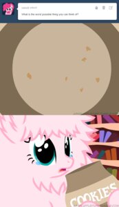Rating: Safe Score: 0 Tags: blue_eyes bodily_fluids container cookie_jar crying e621 earth_pony english_text equid equine fan_character female feral fluffle_puff hair hasbro horse jar mammal mixermike622 my_little_pony pink_hair pony solo tears text User: bunchy7s