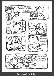 Rating: Safe Score: 0 Tags: accessory animal_bride animal_bride_1 anthro black_and_white canid canine canis chibi collar comic dialogue domestic_dog e621 english_text female group hi_res human male mammal monochrome necktie shinobe text translated User: bunchy7s Rating: Safe Score: 0 Tags: accessory animal_bride animal_bride_1 anthro black_and_white canid canine canis chibi collar comic dialogue domestic_dog e621 english_text female group hi_res human male mammal monochrome necktie shinobe text translated User: bunchy7s