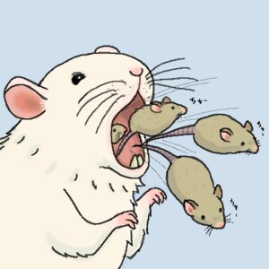 Rating: Safe Score: 0 Tags: 1:1 7c' abstract_background ambiguous_gender black_eyes e621 feral group house_mouse low_res mammal mouse murid murine open_mouth regurgitation rodent simple_background tail what whiskers User: bunchy7s