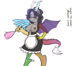 Rating: Questionable Score: 0 Tags: anthro anthrofied blue_body blue_feathers breasts chimera clothing crossgender discord_(mlp) draconequus e621 feathered_wings feathers female friendship_is_magic garam hasbro maid_uniform membrane_(anatomy) membranous_wings mismatched_wings my_little_pony nipples solo tail tail_tuft tuft uniform wings User: bunchy7s Rating: Questionable Score: 0 Tags: anthro anthrofied blue_body blue_feathers breasts chimera clothing crossgender discord_(mlp) draconequus e621 feathered_wings feathers female friendship_is_magic garam hasbro maid_uniform membrane_(anatomy) membranous_wings mismatched_wings my_little_pony nipples solo tail tail_tuft tuft uniform wings User: bunchy7s