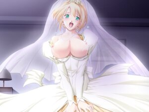 Rating: Explicit Score: 0 Tags: akehime_saki big_breasts blonde_hair breasts bridal_veil bride clothing dress earrings female game_cg green_eyes hair_up huge_breasts jewelry kyouhaku_2 lactation large_breasts necklace nipples no_bra open_mouth ribahara_aki rule34 solo veil wedding_dress User: bunchy7s