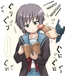 Rating: Explicit Score: 0 Tags: bad_aim book bored brown_eyes cardigan censored cheek_poke clothing enoshima_iki facejob female hard_translated male male_masturbation masturbation nagato_yuki penis penis_on_cheek penis_on_face penis_poking_cheek reading rule34 school_uniform serafuku short_dark_hair short_hair silver_hair suzumiya_haruhi_no_yuuutsu translated User: bunchy7s