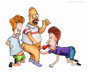 Rating: Explicit Score: 0 Tags: 3boys anal anal_penetration anal_sex balding balls balls_out beastsexillustrated beavis beavis_and_butt-head bottomless butt-head clenched_teeth closed_eyes clothing cock_hungry crossover cum_hungry erection fuck_and_lick gay homer_simpson human licking_penis looking_at_penis looking_at_viewer male male_only mouth_open multiple_males oral oral_sex orange_hair orgasm_face pants_down penis penis_size_difference questionable_anatomy red_hair reverse_spitroast rule34 spitroast the_simpsons threesome thrusting_into_ass tongue tongue_out waving white_background yaoi User: bunchy7s