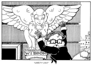 Rating: Safe Score: 0 Tags: 1920s_theme anthro boater_hat building canid canine climbing clothing e621 eyewear feathered_wings feathers felid fox glasses hat headgear headwear high_place humor male mammal monochrome mythological_creature mythological_sphinx mythology sculpture skyscraper solo sphinx_(sculpture) statue steamfox tribute wings User: bunchy7s