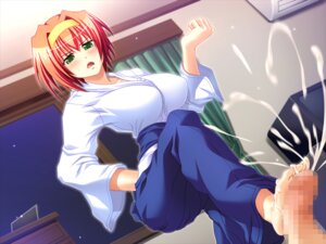 Rating: Explicit Score: 0 Tags: barefoot cum cum_explosion cum_on_feet feet female footjob game_cg hadashi_shoujo hand_on_hip hips male mukotori_juuban_shoubu! penis rule34 toes User: bunchy7s