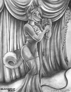 Rating: Safe Score: 0 Tags: anthro canid canine canis classy clothing detailed domestic_dog dress e621 electronics evening_gown female greyscale guyver47 husky kerri_ann_robinson mammal microphone monochrome nordic_sled_dog shure_55s_microphone simple_background singer singing solo spitz tail toony User: bunchy7s