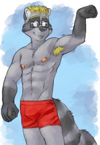 Rating: Safe Score: 0 Tags: abs anthro armpit_hair biceps blonde_hair body_hair bulge clothed clothing e621 eyewear flexing glasses hair male mammal muscular muscular_anthro muscular_male neil_(character) nipples procyonid raccoon solo tail topless vasuki User: bunchy7s Rating: Safe Score: 0 Tags: abs anthro armpit_hair biceps blonde_hair body_hair bulge clothed clothing e621 eyewear flexing glasses hair male mammal muscular muscular_anthro muscular_male neil_(character) nipples procyonid raccoon solo tail topless vasuki User: bunchy7s