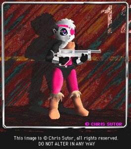 Rating: Questionable Score: 0 Tags: ambiguous_gender anthro bear chris_sutor e621 english_text giant_panda gun low_res mammal ranged_weapon solo text weapon User: bunchy7s