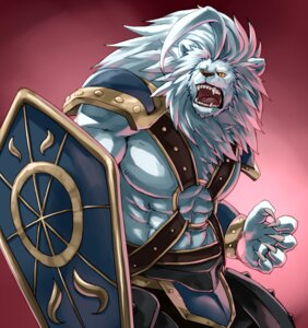 Rating: Safe Score: 0 Tags: abs anthro armor belt biceps biped bracelet chest_tuft claws clothing e621 fangs fantasy felid fur hair jaws jewelry lion male mammal muscular muscular_anthro muscular_male pantherine pecs pose shield sky_gomi solo standing teeth tuft warrior weapon yellow_eyes User: bunchy7s Rating: Safe Score: 0 Tags: abs anthro armor belt biceps biped bracelet chest_tuft claws clothing e621 fangs fantasy felid fur hair jaws jewelry lion male mammal muscular muscular_anthro muscular_male pantherine pecs pose shield sky_gomi solo standing teeth tuft warrior weapon yellow_eyes User: bunchy7s