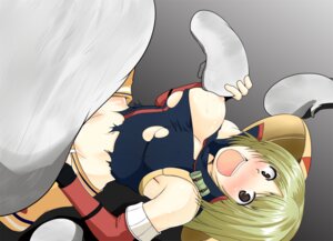Rating: Explicit Score: 0 Tags: blush breast_sucking breasts capcom female giggi gigginox hat monster monster_hunter monster_hunter_portable_3rd nipples pink_hair rape rule34 torn_clothes worm yukumo_(armor) User: bunchy7s