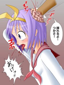 Rating: Explicit Score: 0 Tags: blood brain brain_fuck clothed clothing exposed_brain female gore guro imminent_death lucky_star male penis rule34 ryona skull_fucking snuff straight_hair sweat tears text translation_request tsukasa_hiiragi unknown_artist User: bunchy7s