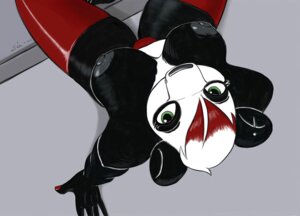 Rating: Questionable Score: 0 Tags: anthro bear breasts clothed clothing colored_nails e621 female giant_panda green_eyes legwear mammal nails nipples piercing sixcolors solo thigh_highs topless User: bunchy7s