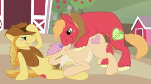 Rating: Explicit Score: 0 Tags: 2012 ambiguous_penetration animal_genitalia animal_penis big_macintosh_(mlp) big_penis bite blush bodily_fluids bottomless braeburn_(mlp) clothed clothing cowboy_hat cum cum_in_mouth cum_inside cutie_mark double_penetration e621 ear_bite earth_pony equid equine equine_genitalia equine_penis erection fellatio female feral freckles friendship_is_magic genital_fluids genitals group group_sex hasbro hat headgear headwear horse male male/female mammal my_little_pony nude oral oral_penetration outside penetration penile penis plow_yoke pony quadruped sex spitroast squidface-mcgee tail threesome trio User: bunchy7s