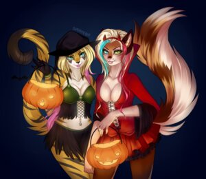 Rating: Safe Score: 0 Tags: anthro blue_eyes canid canine canis domestic_dog duo e621 facial_piercing felid female fox german_shepherd gradie green_eyes halloween herding_dog holidays hybrid lip_piercing lip_ring looking_at_viewer mammal navel navel_pendant navel_piercing pastoral_dog piercing ring_piercing siraviena User: bunchy7s