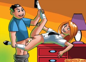 Rating: Explicit Score: 0 Tags: comics-toons disney female human kim_possible kimberly_ann_possible male pussy rule34 straight straight_hair wade_load User: bunchy7s