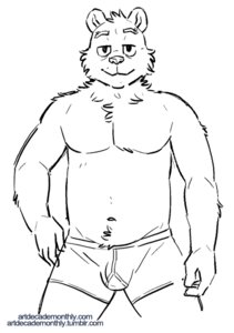 Rating: Explicit Score: 0 Tags: 2014 2d_animation animated animated_gif anthro artdecade bear boxer_briefs boxer_briefs_only bulge bulge_grab clothed clothing e621 frame_by_frame front_view holding_bulge line_art looking_at_viewer loop male mammal monochrome presenting seductive short_playtime simple_background smile solo topless underwear underwear_only white_background willy_(artdecade) y-fronts User: bunchy7s