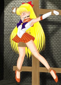 Rating: Explicit Score: 0 Tags: ball_gag bishoujo_senshi_sailor_moon blush bondage bow breasts clothing crucifixion female female_only gag gagged high_heels human minako_aino rule34 sailor_venus saliva seimenjuu skirt small_breasts smooth_skin solo whiffle_ball whip_marks wooden_horse User: bunchy7s