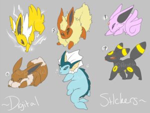 Rating: Safe Score: 0 Tags: ambiguous_gender blue_eyes brown_eyes canid canine e621 eevee eeveelution espeon exclamation_point eyes_closed feral flareon generation_1_pokemon generation_2_pokemon group jolteon mammal nintendo pokemon pokemon_(species) purple_eyes red_eyes ryunwoofie tail umbreon vaporeon User: bunchy7s