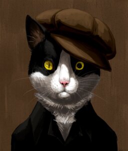 Rating: Safe Score: 0 Tags: abstract_background ambiguous_gender anisocoria anthro big_pupils black_body black_fur bust_portrait canvas clothed clothing constricted_pupils dilated_pupils domestic_cat e621 eeeeeat felid feline felis fur hat headgear headwear inner_ear_fluff long_mouth looking_at_viewer mammal no_sclera pink_nose portrait pupils shadow simple_background slit_pupils small_pupils snout solo tuft tuxedo_cat whiskers white_body white_fur yellow_eyes User: bunchy7s Rating: Safe Score: 0 Tags: abstract_background ambiguous_gender anisocoria anthro big_pupils black_body black_fur bust_portrait canvas clothed clothing constricted_pupils dilated_pupils domestic_cat e621 eeeeeat felid feline felis fur hat headgear headwear inner_ear_fluff long_mouth looking_at_viewer mammal no_sclera pink_nose portrait pupils shadow simple_background slit_pupils small_pupils snout solo tuft tuxedo_cat whiskers white_body white_fur yellow_eyes User: bunchy7s