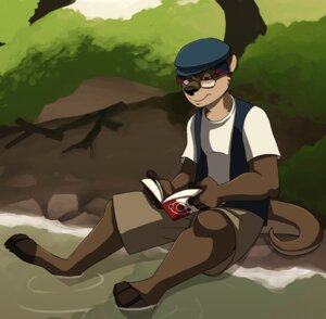 Rating: Safe Score: 0 Tags: 2010 anthro biped black_nose book bottomwear clothed clothing digital_media_(artwork) digitigrade e621 eyewear fully_clothed glasses hair hat headgear headwear holding_book holding_object jailbird male mammal mustelid otter reading shaded shirt short_hair shorts sitting solo tail topwear water User: bunchy7s Rating: Safe Score: 0 Tags: 2010 anthro biped black_nose book bottomwear clothed clothing digital_media_(artwork) digitigrade e621 eyewear fully_clothed glasses hair hat headgear headwear holding_book holding_object jailbird male mammal mustelid otter reading shaded shirt short_hair shorts sitting solo tail topwear water User: bunchy7s