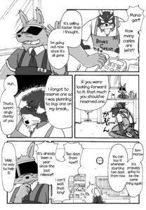 Rating: Safe Score: 0 Tags: anthro black_and_white black_body black_fur canid canine canis clothing comic cotton_(artist) dialogue domestic_dog e621 english_text fur male mammal monochrome nitobe text tooboe_bookmark tuft wolf User: bunchy7s