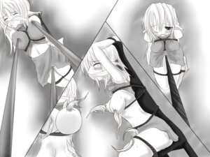 Rating: Explicit Score: 0 Tags: arms_behind_back arms_up bondage comic female gag gagged hair_ribbon monochrome nipple_tickling rule34 tickle_torture tickling torture User: bunchy7s