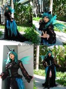 Rating: Safe Score: 0 Tags: arthropod boots changeling_(mlp) clothing cosplay dress e621 environment female footwear friendship_is_magic green_hair hair hasbro horn human insect_wings makeup mammal multiple_poses my_little_pony pose queen_chrysalis_(mlp) real shoes solo unknown_artist wings User: bunchy7s