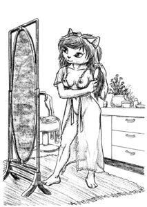 Rating: Explicit Score: 0 Tags: albedo_(comic) anthro breasts erma_felna female female_only indoors open_clothing rule34 solo speet standing tagme User: bunchy7s