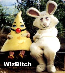 Rating: Explicit Score: 0 Tags: 1985 aj_23 alien ambiguous_gender anthro ball_gag bdsm bondage bound british_broadcasting_corporation clothing conehead costume duo e621 fursuit gag gagged grandfathered_content grin hat headgear headwear lagomorph leporid low_res mammal mod parody paul_daniels rabbit real shopped smile third-party_edit what User: bunchy7s