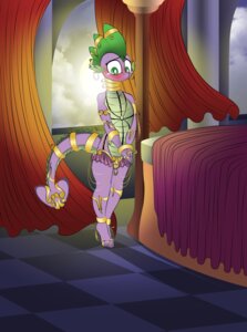 Rating: Questionable Score: 0 Tags: 2013 absurd_res accessory anklet anthro armlet biped blush bodily_fluids bottomwear bound bracelet claws clothed clothing cloud collar crossdressing crying digit_ring dragon e621 ear_piercing feet femboy friendship_is_magic furgonomics green_body green_eyes green_skin hasbro hi_res hindpaw inside jewelry looking_down male my_little_pony mythological_creature mythological_scalie mythology necklace paws piercing purple_body purple_skin reptile ring scalie skirt sky slave solo spike_(mlp) standing submissive submissive_male tail tail_accessory tail_jewelry tail_ring tears toe_ring toes v-d-k User: bunchy7s