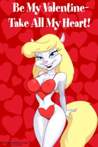 Rating: Questionable Score: 0 Tags: 2010 2:3 animaniacs anthro bedroom_eyes bikini blonde_hair breasts cleavage clothed clothing doug_winger e621 english_text female hair half-closed_eyes heart_clothing heart_swimwear heart_symbol holidays mammal minerva_mink mink mustelid musteline narrowed_eyes naughty_face nipple_outline seductive simple_background skimpy solo swimwear tail text true_musteline two-piece_swimsuit valentine's_day warner_brothers User: bunchy7s