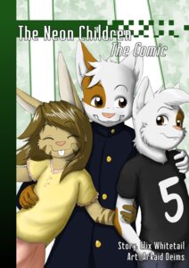 Rating: Safe Score: 0 Tags: 5_fingers acchan_(arkaid) anthro arkaid arm_grab black_clothing black_shirt black_t-shirt black_topwear blue_clothing blue_coat blue_topwear bottomwear brown_body brown_eyes brown_fur brown_hair buckteeth cheek_tuft clothed clothing coat comic cover cover_art cover_page crossdressing domestic_cat dress e621 english_text eye_through_hair eyes_closed facial_tuft felid feline felis femboy fingers front_view fully_clothed fur grey_bottomwear grey_clothing grey_pants group hair hand_on_shoulder happy hi_res hybrid inner_ear_fluff kazuo lagomorph leporid male mammal minoru multicolored_body multicolored_fur number_on_t-shirt pants pink_nose rabbit rodent shirt shoulder_grab sibling_(lore) smile snout striped_body striped_fur stripes t-shirt tan_body tan_fur teeth text text_on_clothing text_on_shirt text_on_topwear the_neon_children the_neon_children:_the_comic topwear translucent translucent_hair tuft two_tone_body two_tone_fur waist_grab white_body white_fur white_hair wishbone_mouth yellow_body yellow_clothing yellow_fur yellow_shirt yellow_t-shirt yellow_topwear young young_anthro User: bunchy7s