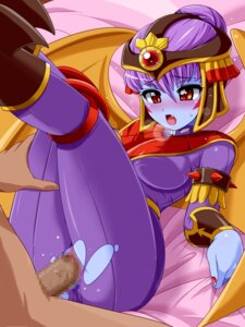 Rating: Explicit Score: 0 Tags: 1boy 1girls ass bed bikkuriman blue_skin blush bodysuit breasts censored clothing dark-skinned_male dark_skin demon demon_girl demon_wings duo eyebrows_visible_through_hair female female_focus headgear human humanoid interspecies konpeto large_breasts leg_grab legs_up lying male monster monster_girl open_mouth penetration penis purple_hair pussy pussy_juice red_eyes rule34 satan_maria sex sheet shiny shiny_clothes shiny_hair shiny_skin short_hair solo_focus straight sweat thigh_grab thighs torn_clothes vaginal_penetration wings User: bunchy7s