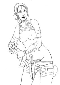 Rating: Explicit Score: 0 Tags: 1girls female female_only human human_only line_art mrbutt2 resident_evil resident_evil_5 rule34 sheva_alomar solo tagme uncensored User: bunchy7s