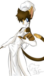 Rating: Questionable Score: 0 Tags: anthro apron apron_only bare_shoulders biped black_nose blue_eyes blue_pupils book brown_body brown_ears brown_fur brown_hair brown_tail bulge chef_hat clothed clothing cook domestic_cat e621 felid feline felis fur hair hat headgear headwear holding_book holding_object looking_at_viewer male mammal monotone_hair mostly_nude multicolored_body multicolored_ears multicolored_fur multicolored_tail open_book peritian pocky_(peritian) pose pupils short_hair simple_background slim small_nose small_waist smile solo standing tail two_tone_ears two_tone_tail white_apron white_background white_body white_clothing white_fur white_hat white_headwear young_(lore) User: bunchy7s