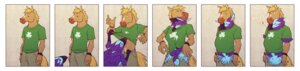 Rating: Safe Score: 0 Tags: 2011 anthro avian basic_sequence beak bird blonde_hair brown_clothing clothed clothing comic duo e621 equid equine feathered_wings feathers female feral fluffy gryphon hair heart_symbol hi_res horse linear_sequence long_image male mammal merygryph merystic multi_frame_sequence multicolored_body multicolored_clothing mythological_avian mythological_creature mythology rapier4 romantic romantic_couple sequence simple_background six_frame_image six_frame_sequence tail wide_image wings User: bunchy7s