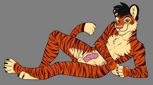 Rating: Explicit Score: 0 Tags: alpha_channel anthro balls e621 erection felid fur genitals green_eyes humanoid_genitalia humanoid_penis looking_at_viewer male mammal markings orange_body orange_fur pantherine penis pinup pose solo stripes sweeneyblake tail tiger User: bunchy7s