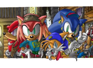 Rating: Safe Score: 0 Tags: accessory ambiguous_gender amy_rose anthro blue_body blue_fur canid canine clothing e621 ear_piercing eulipotyphlan fox fur gangsta group hair_accessory hairband hat headgear headwear hedgehog jacket knuckles_the_echidna male mammal miles_prower piercing scarf sega shirt sonic_the_hedgehog sonic_the_hedgehog_(series) topwear unknown_artist User: bunchy7s