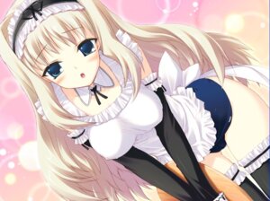 Rating: Explicit Score: 0 Tags: :o apron bent_over black_legwear black_thighhighs blonde_hair blue_eyes blush detached_sleeves female game_cg garters kawata_hisashi kusugawa_sasara long_hair maid one-piece_swimsuit rule34 school_swimsuit solo stockings swimsuit swimsuit_under_clothes thighhighs to_heart_(series) to_heart_2 User: bunchy7s