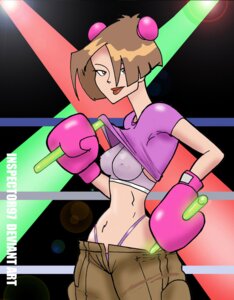 Rating: Explicit Score: 0 Tags: 1girls alternate_version_available baggy_pants boxing boxing_gloves boxing_ring bra breasts brown_eyes brown_hair clothes clothing curvy female female_only fighting_ring gloves glowstick headwear human inspector97 light-skinned_female light_brown_hair light_skin lips lipstick looking_at_viewer midriff mimi_li nipple_bulge nipples_visible_through_clothing pale-skinned_female pale_skin pants pink_boxing_gloves pink_gloves pointy_chin purple_shirt rule34 shirt shirt_lift short_hair small_breasts solo solo_female sports_bra thick thick_hips thick_thighs thighs thong wade_hixton's_counter_punch wide_hips User: bunchy7s
