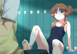 Rating: Explicit Score: 0 Tags: ano_natsu_de_matteru arm_support arms_behind_back bare_legs bare_shoulders barefoot bondage brown_hair cameltoe censor_bar censored feet female femdom flat_chest flo_(guilty_hearts) footjob footjob_with_one_foot leaning_back locker_room long_hair male one-piece_swimsuit penis purple_eyes pussy rule34 school_swimsuit sitting smile swimsuit tied_hair toes twintails yamano_remon User: bunchy7s