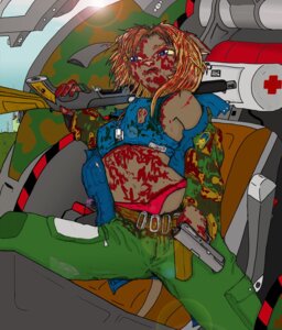 Rating: Questionable Score: 0 Tags: army battle blood bodily_fluids camo camo_print clothing digital_media_(artwork) domestic_cat e621 enemy felid feline felis female gun mammal military navy pannonfur panties ranged_weapon solo underwear war weapon User: bunchy7s